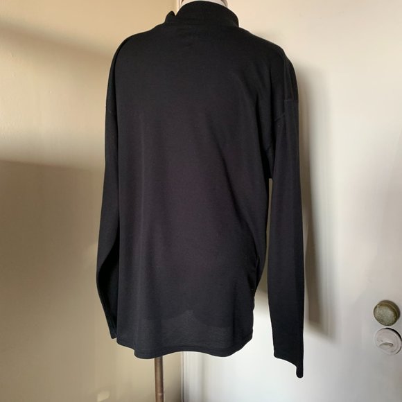 THE NORTH FACE BLACK MENS SWEATER SIZE XL 100% POLYESTER - Picture 5 of 8